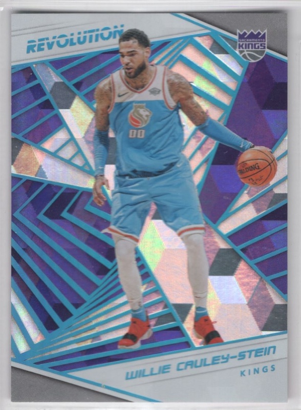 2018-19 Panini Revolution - Cubic #047 - Willie Cauley-Stein SN50 - Sacramento Kings
