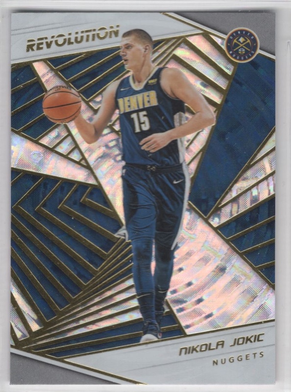 2018-19 Panini Revolution - Fractal #036 - Nikola Jokic - Denver Nuggets