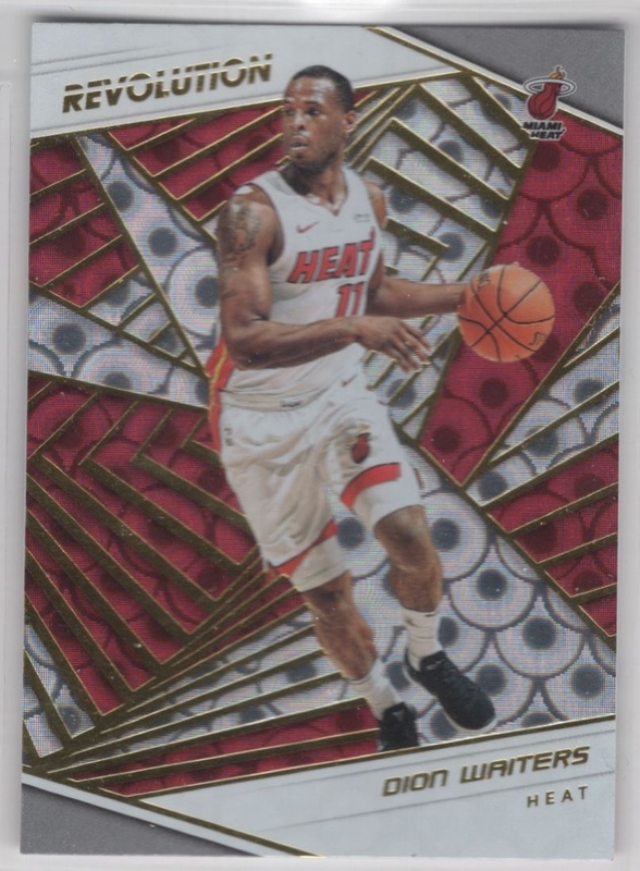 2018-19 Panini Revolution - Groove #021 - Dion Waiters - Miami Heat