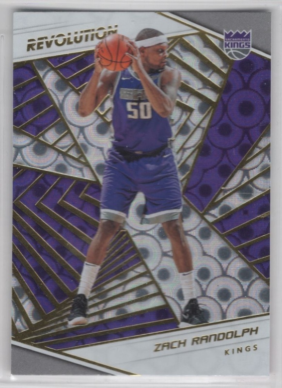 2018-19 Panini Revolution - Groove #037 - Zach Randolph - Sacramento Kings
