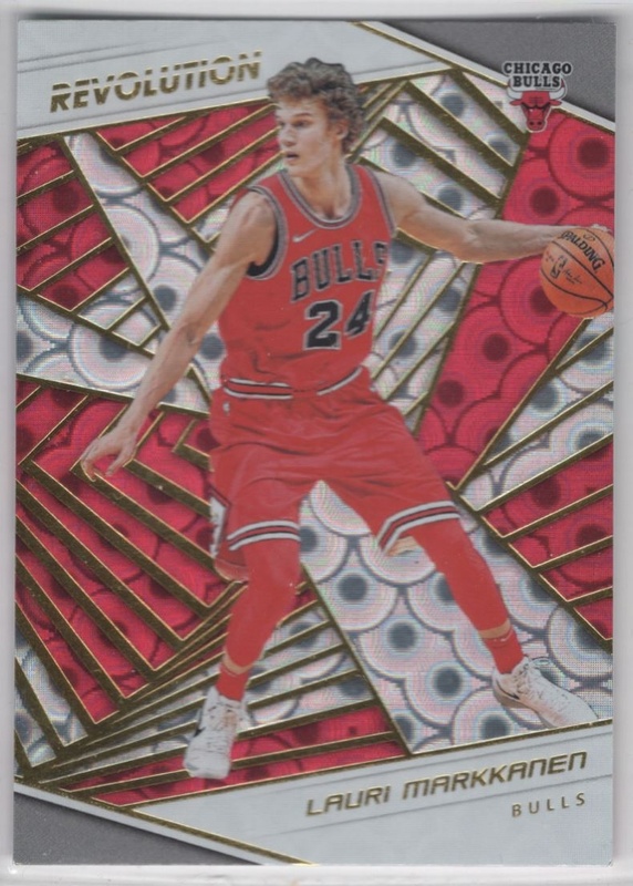 2018-19 Panini Revolution - Groove #044 - Lauri Markkanen - Chicago Bulls