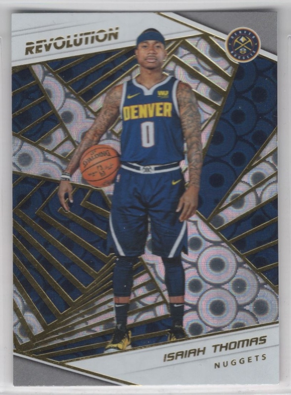 2018-19 Panini Revolution - Groove #046 - Isaiah Thomas - Denver Nuggets