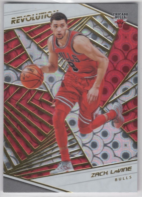 2018-19 Panini Revolution - Groove #054 - Zach LaVine - Chicago Bulls