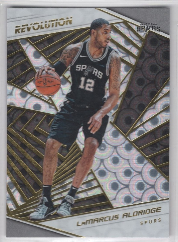 2018-19 Panini Revolution - Groove #077 - LaMarcus Aldridge - San Antonio Spurs