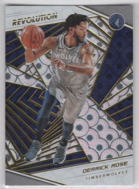 2018-19 Panini Revolution - Groove #091 - Derrick Rose - Minnesota Timberwolves