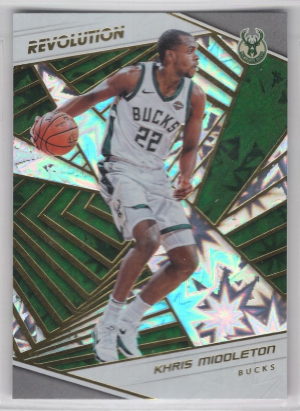 2018-19 Panini Revolution - Impact #051 - Khris Middleton - Milwaukee Bucks