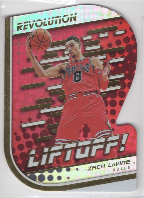 2018-19 Panini Revolution - Liftoff! #08 - Zach Lavine - Chicago Bulls