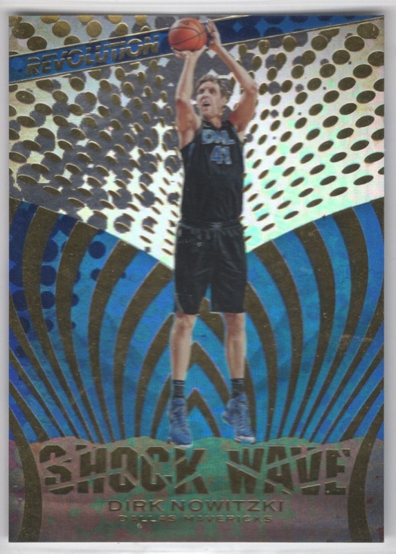 2018-19 Panini Revolution - Shock Wave #16 - Dirk Nowitzki - Dallas Mavericks