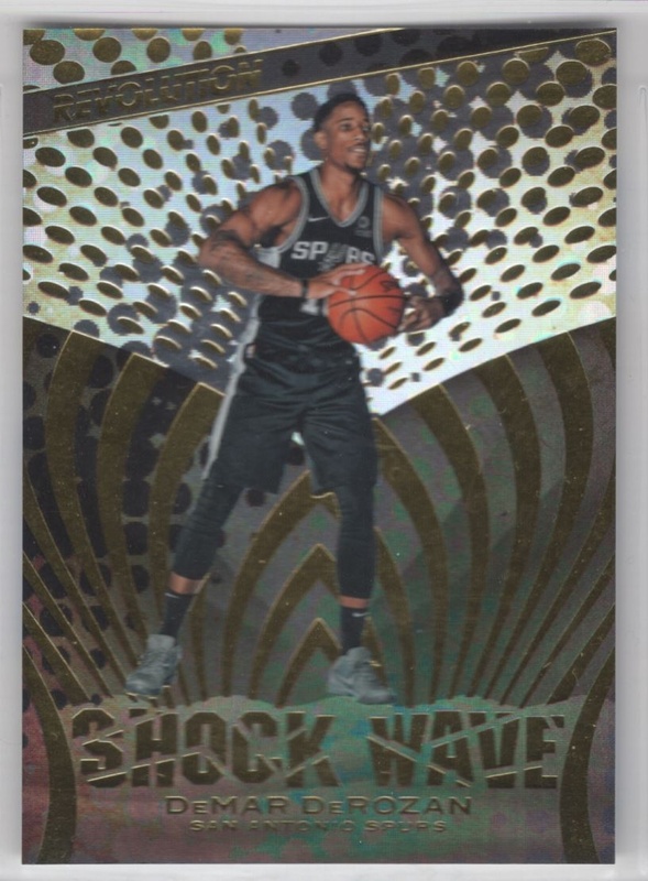 2018-19 Panini Revolution - Shock Wave #18 - DeMar DeRozan - San Antonio Spurs