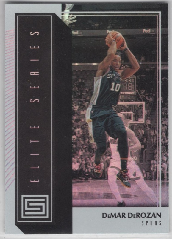 2018-19 Panini Status - Elite Series #18 - DeMar DeRozan - San Antonio Spurs
