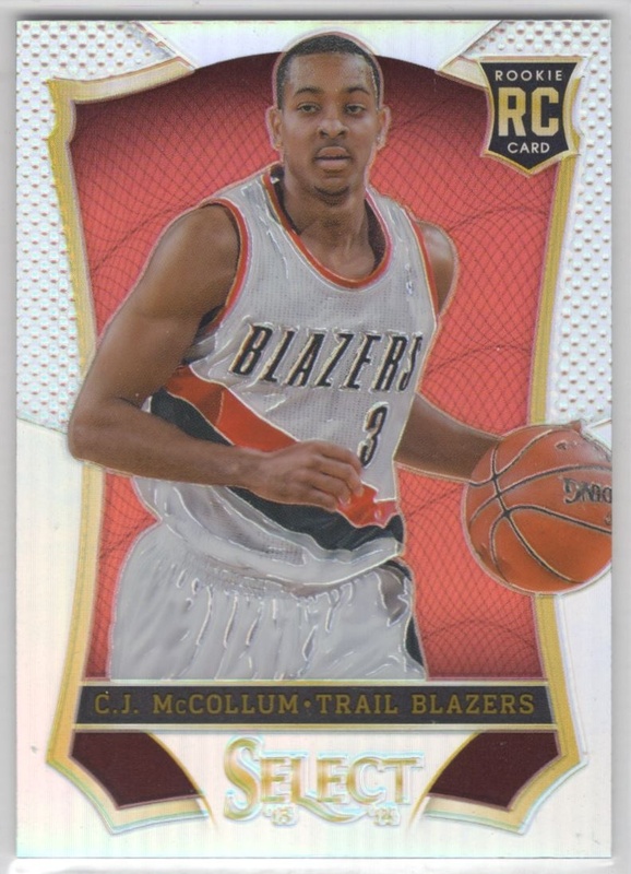 2013-14 Select - Prizm Silver #182 - CJ McCollum - ROOKIE - Portland Trail Blazers