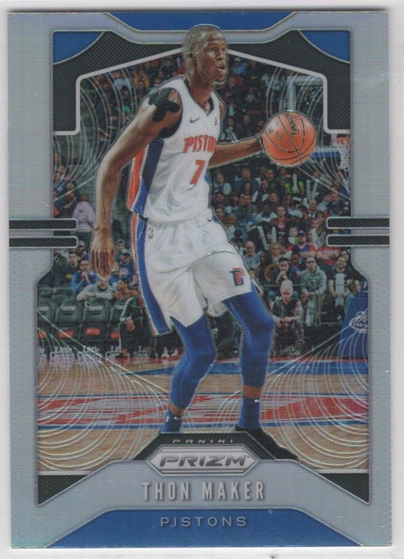 2019-20 Panini Prizm - Prizm Silver #096 - Thon Maker - Detroit Pistons