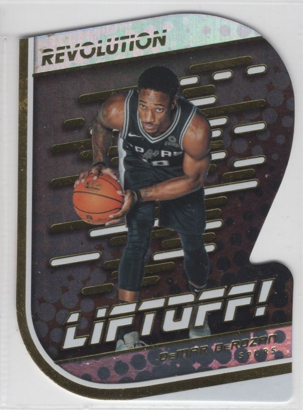 2018-19 Panini Revolution - Liftoff! #01 - DeMar DeRozan - San Antonio Spurs
