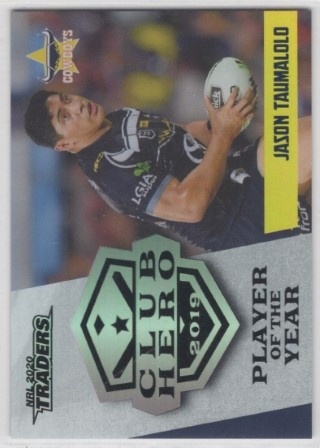 NRL - 2020 Traders - Club Heroes #CH17 - Jason Taumalolo - North Queensland Cowboys