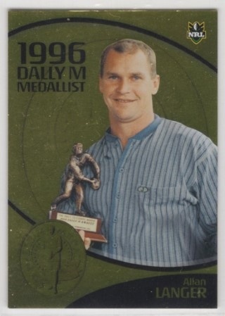NRL - 2009 Daily Telegraph - Dally M (Foil) #233 - Allan Langer - Brisbane Broncos
