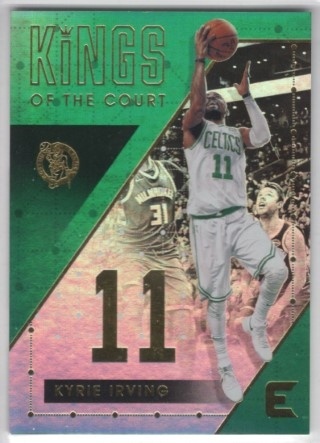 2017-18 Panini Essentials - Kings of the Court #KC-02 - Kyrie Irving - Boston Celtics