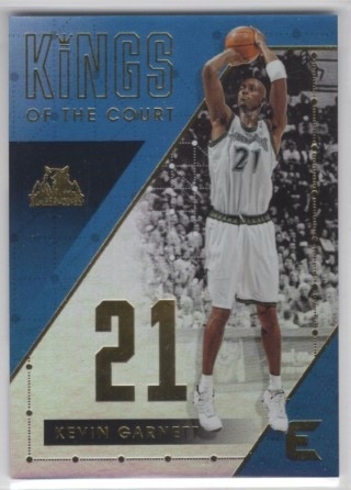 2017-18 Panini Essentials - Kings of the Court #KC-23 - Kevin Garnett - Minnesota Timberwolves