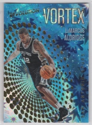 2017-18 Panini Revolution - Vortex Impact #11 - LaMarcus Aldridge - San Antonio Spurs