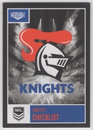 NRL - 2022 Elite - Newcastle Knights - Base Cards (Team Set)