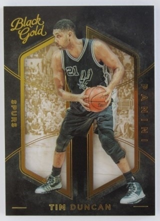 2015-16 Panini Black Gold - #067 Tim Duncan - San Antonio Spurs