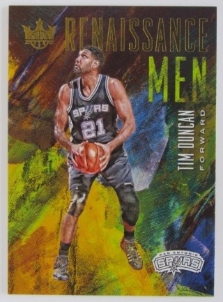 2017-18 Court Kings - Renaissance Men #36 - Tim Duncan - San Antonio Spurs