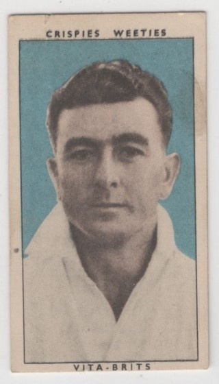 CRICKET - Weeties 1948 Leading Cricketers - #05 Aub Carrigan - Queensland