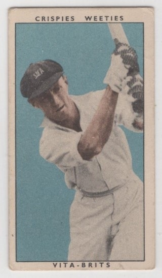 CRICKET - Weeties 1948 Leading Cricketers - #06 Reginald Craig - South Australia