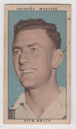 CRICKET - Weeties 1948 Leading Cricketers - #07 Bruce Dooland - South Australia