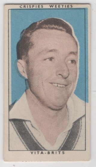 CRICKET - Weeties 1948 Leading Cricketers - #09 Ron Hamence - South Australia
