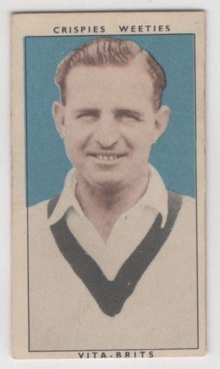 CRICKET - Weeties 1948 Leading Cricketers - #10 Merv Harvey - Victoria