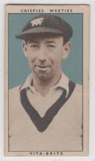 CRICKET - Weeties 1948 Leading Cricketers - #11 Lindsay Hassett - Victoria