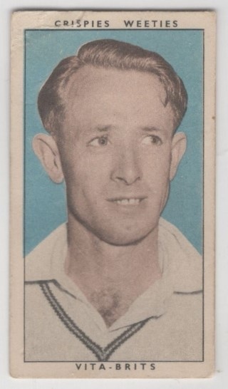 CRICKET - Weeties 1948 Leading Cricketers - #12 Morgan Herbert - Western Australia