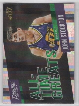 2017-18 Prestige - All Time Greats Horizon #16 - John Stockton - Utah Jazz