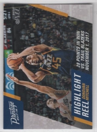 2017-18 Prestige - Highlight Reel #10 - Donovan Mitchell - ROOKIE - Utah Jazz