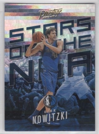 2017-18 Prestige - Stars of the NBA Horizon #10 - Dirk Nowitzki - Dallas Mavericks