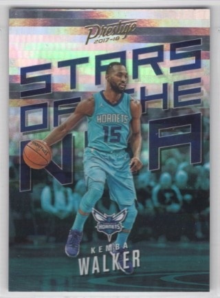 2017-18 Prestige - Stars of the NBA Horizon #12 - Kemba Walker - Charlotte Hornets