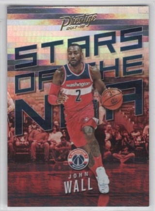 2017-18 Prestige - Stars of the NBA Horizon #13 - John Wall - Washington Wizards