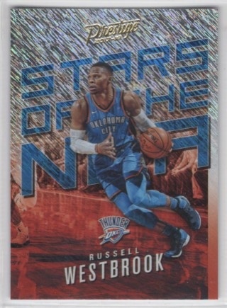 2017-18 Prestige - Stars of the NBA Rain #03 - Russell Westbrook - OKC Thunder