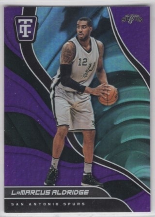 2017-18 Totally Certified - Purple #035 - LaMarcus Aldridge - San Antonio Spurs