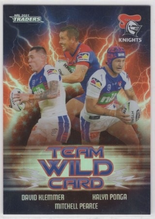 NRL - 2021 Traders - Wild Card Group #WCG08 - Team Wild Card - Newcastle Knights