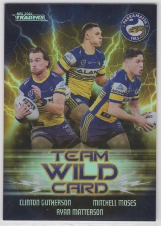 NRL - 2021 Traders - Wild Card Group #WCG10 - Team Wild Card - Parramatta Eels