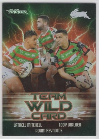 NRL - 2021 Traders - Wild Card Group #WCG12 - Team Wild Card - South Sydney Rabbitohs