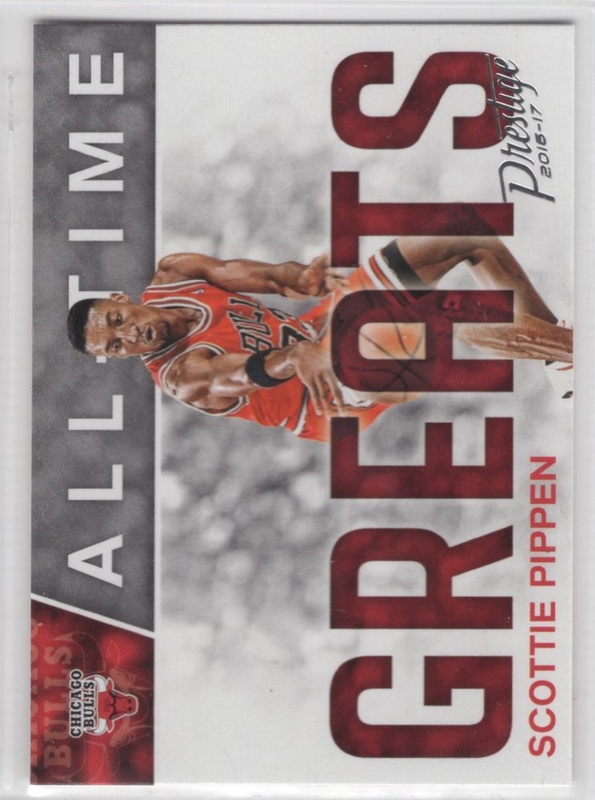 2016-17 Prestige - All Time Greats #14 - Scottie Pippen - Chicago Bulls