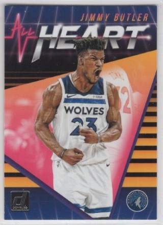 2018-19 Donruss - All Heart #02 - Jimmy Butler - Minnesota Timberwolves