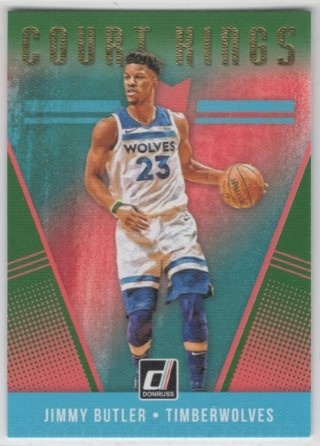 2018-19 Donruss - Court Kings Green Flood #26 - Jimmy Butler - Minnesota Timberwolves
