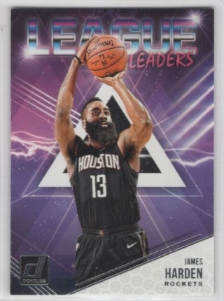 2018-19 Donruss - League Leaders #06 - James Harden - Houston Rockets