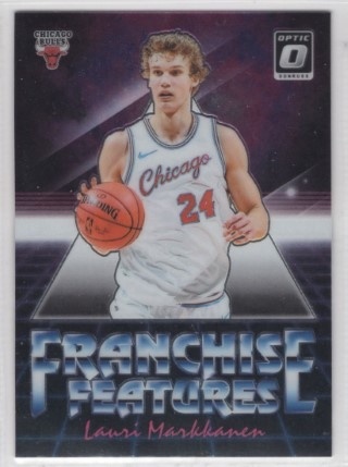 2018-19 Donruss Optic - Franchise Features #05 - Lauri Markkanen - Chicago Bulls