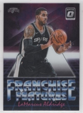 2018-19 Donruss Optic - Franchise Features #27 - LaMarcus Aldridge - San Antonio Spurs