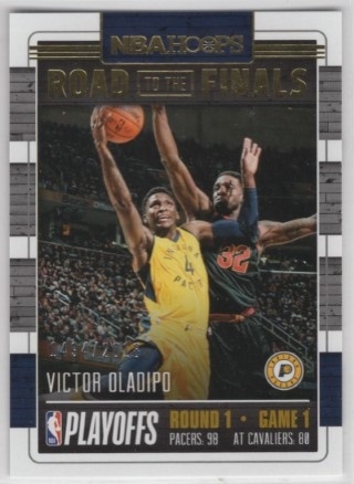 2018-19 Hoops - Road to the Finals #006 - Victor Oladipo SN2018 - Indiana Pacers