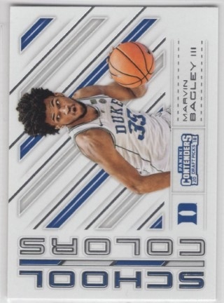 2018 Panini Contenders Draft Picks - School Colors (select from list)